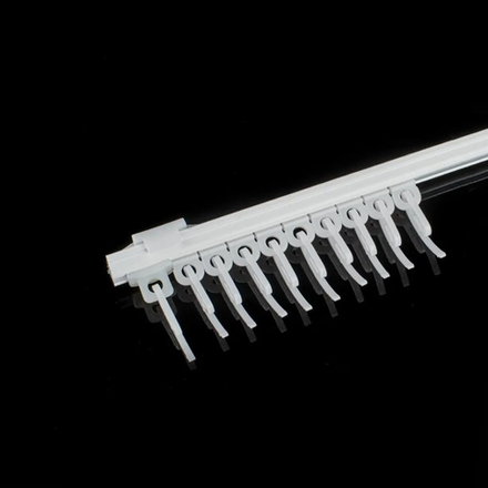 Профильный карниз для легких штор «Римини», белый. Цена за 1 п.м.