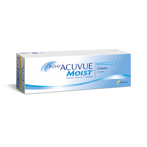 Контактные линзы Johnson&Johnson 1-DAY Acuvue Moist астигматические