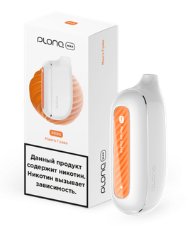 Купить Одноразовый Pod Plonq Plus Max - Манго Гуава (6000 затяжек)