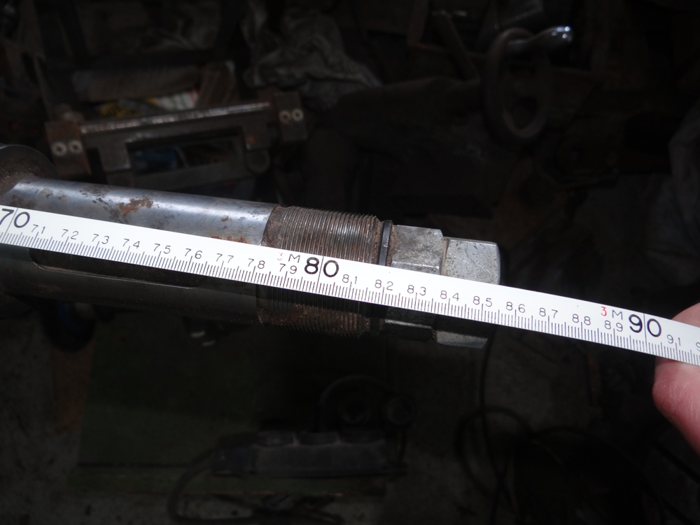 Шарико-винтовая пара ШВП L= 3840 мм L резьбы 3545 мм Tr 68х10