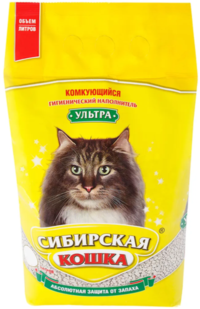 Кошач. наполнитель Сибирская кошка УЛЬТРА 5л
