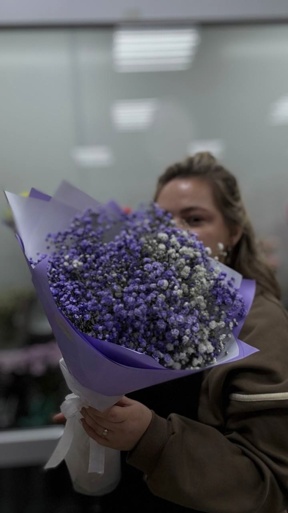 Букет из гипсофилы