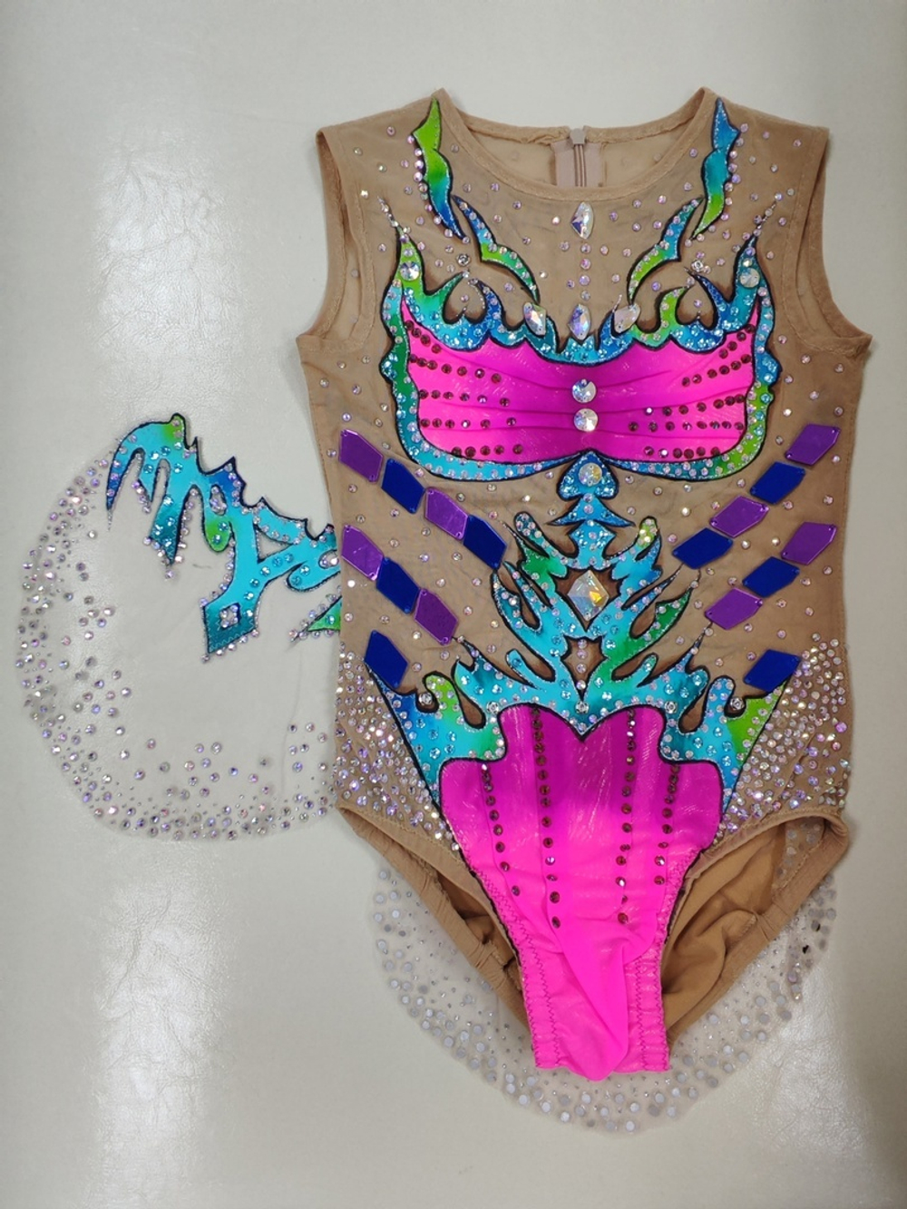 Купальник для выступлений 235-071224 (134-140 см)