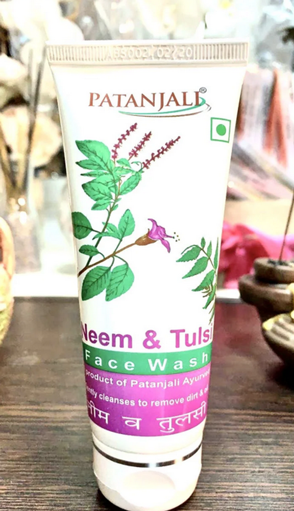 Гель для умывания Patanjali Neem&amp;Tulsi, 60 мл