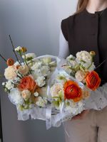 Сборная корзина в ярких оттенках