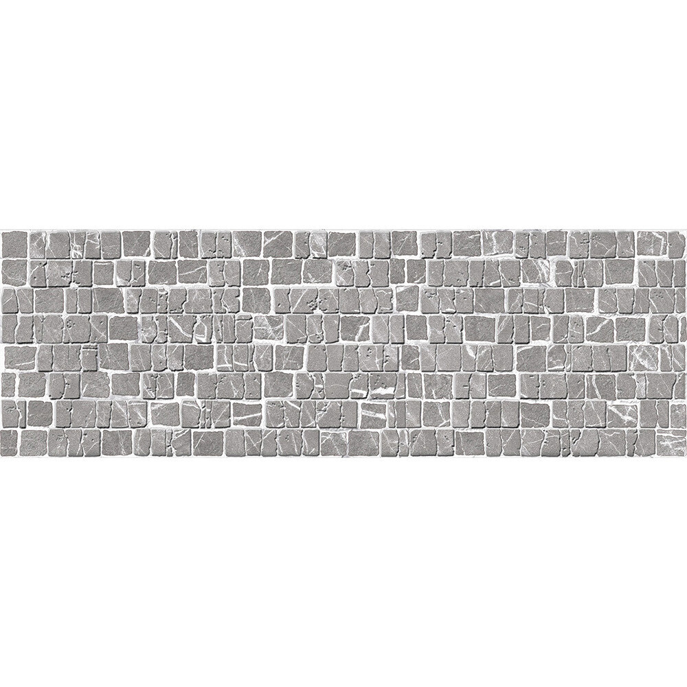 Плитка облицовочная Alma Ceramica Laurent серая мозаика 740x246x9 мм (7 шт.=1,274 кв.м)