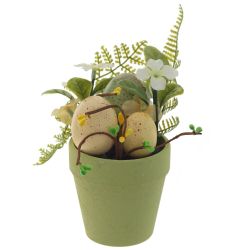 GAEM Цветочная композиция "Пасхальная", L10 W10 H13 см, 2в.