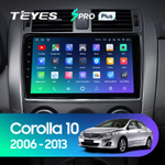 Teyes SPRO Plus 9" для Toyota Corolla, Axio, Fielder 2006-2013