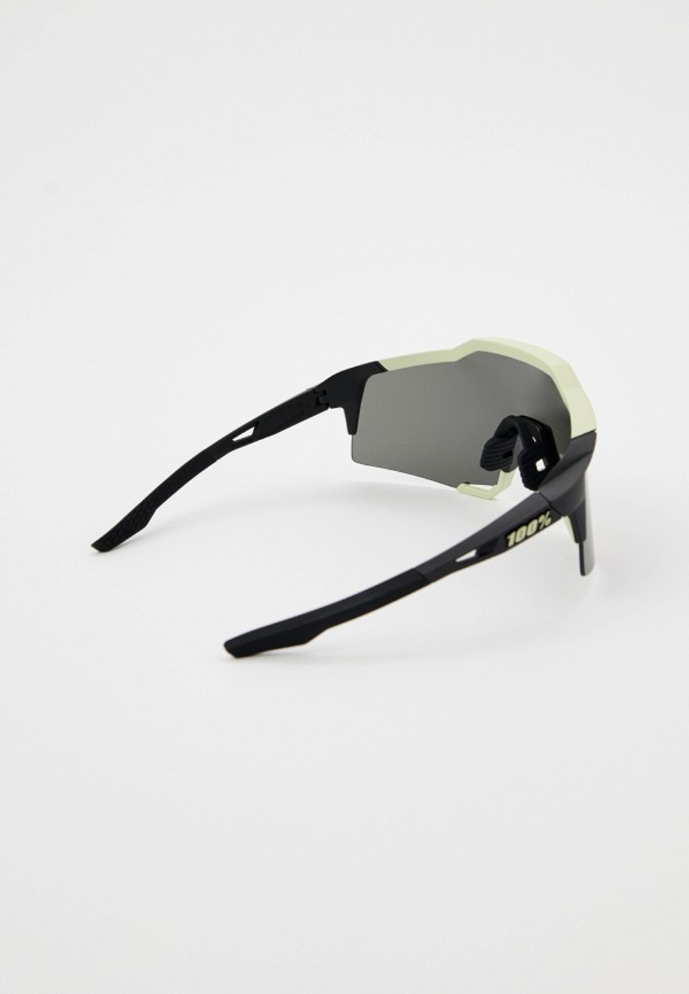 Спортивные очки с диоптриями 100% Speedcraft / Soft Tact Glow / Black Mirror Lens OS