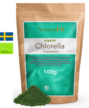 Хлорелла Органик в порошке 100 грамм