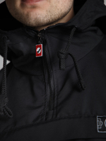 Анорак мужской без утеплителя черный Город Горький