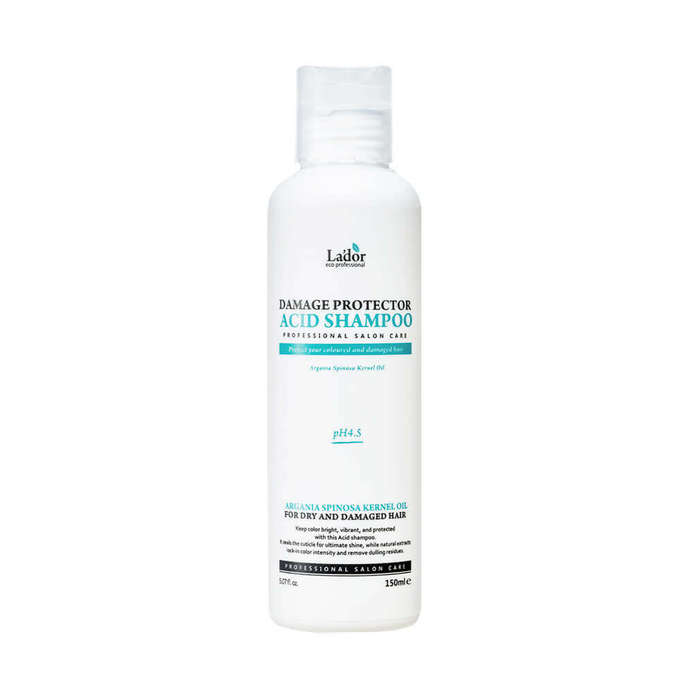 Lador Shampoo Damaged Protector Acid Шампунь для волос с коллагеном и аргановым маслом, 150 мл