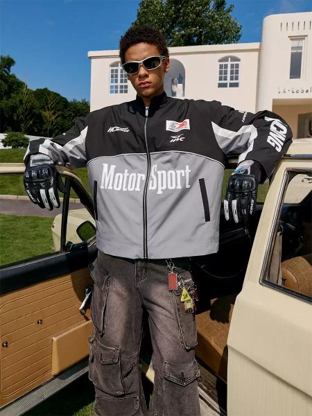 Куртка HARSHandCRUEL "Motorsport" Nylon Racing Jacket