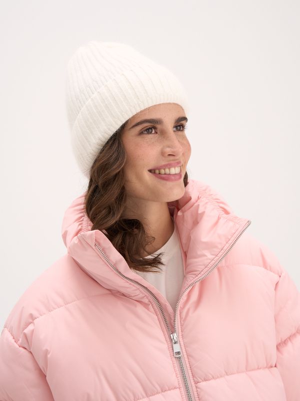 Шапка с шерстью ангоры 