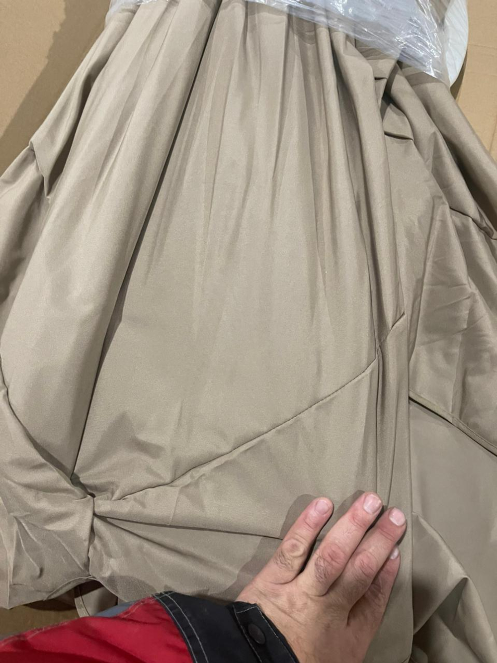 Зонт Gardeck Валенсия 3*4м, песочный, 3000х4000