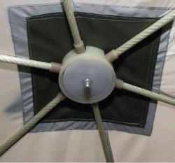 Шатёр СЛЕДОПЫТ быстросборный (6 стен) 3,46х3,46м, PF-TOR-K06