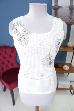 Топ из хлопка 42 размер