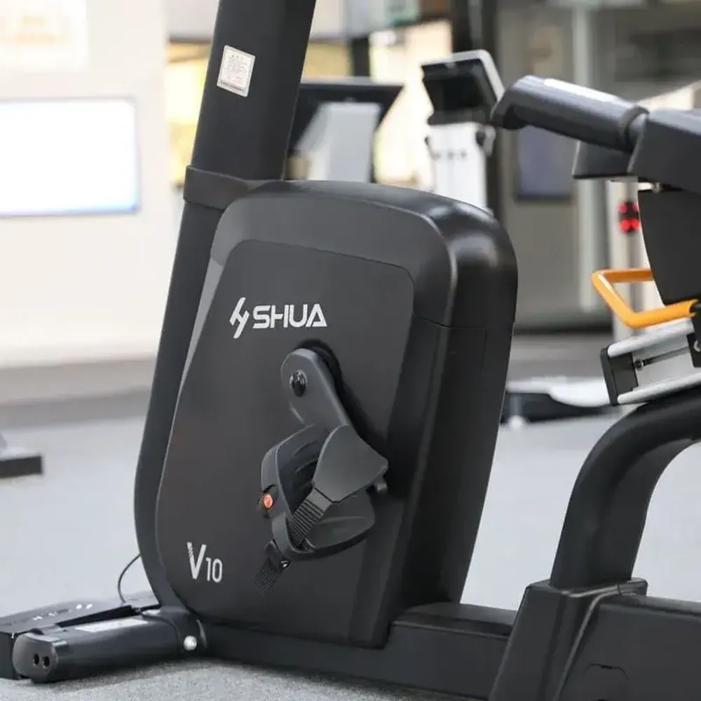 Велотренажер горизонтальный SHUA SH-B9100R LED