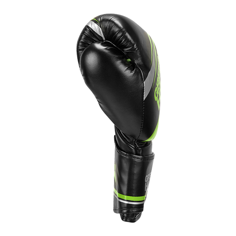 BGT-2279 Перчатки боксерские TEK7 черно-зеленый