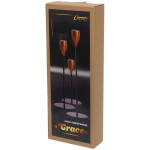 Подсвечники «GRACE» 22 /27/32 см (набор 3 шт), Черный