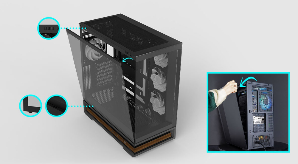 Корпус Zalman P40 NAMU черный