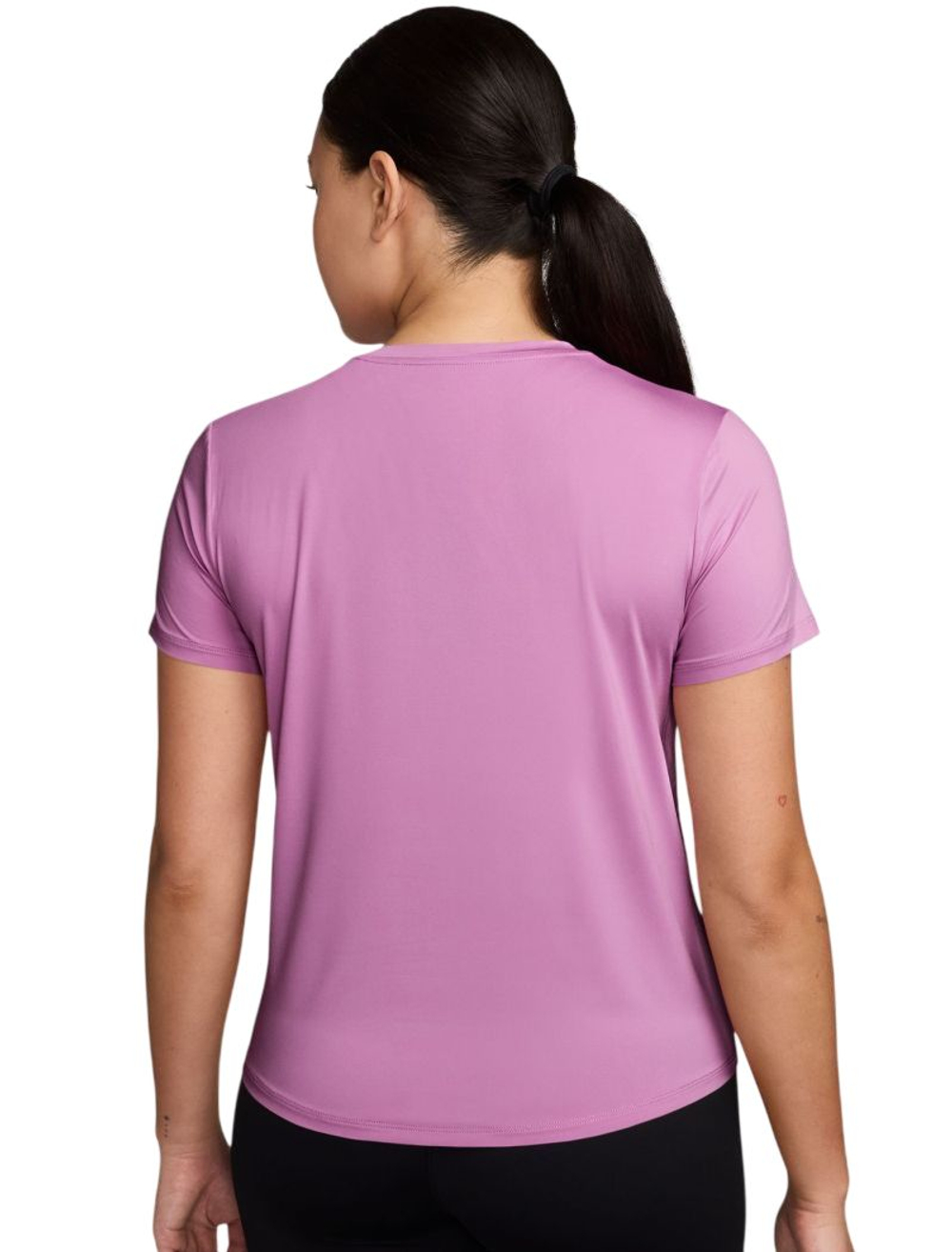 Женская теннисная футболка Nike Dri-Fit One Classic - light magenta/white
