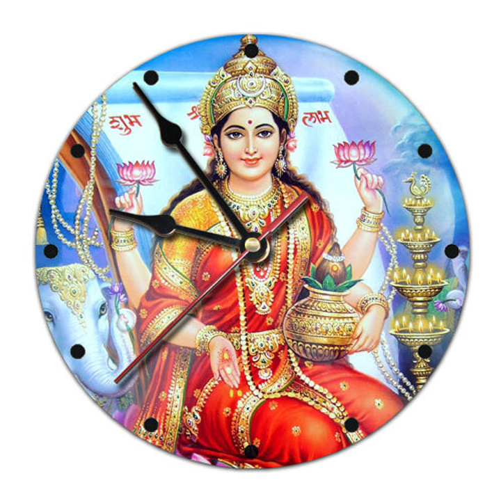 Часы настенные Лакшми пластик, 20 см 020792