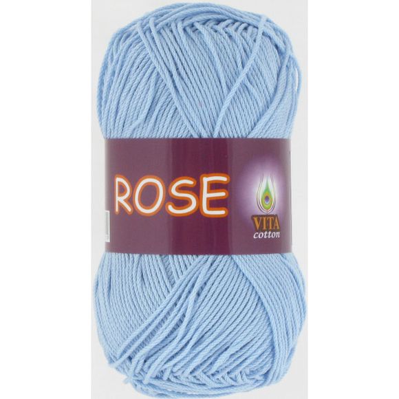 Пряжа Rose (Vita cotton) 4259 Светло-голубой