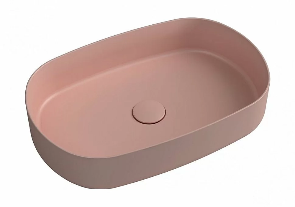 Раковина ISVEA Infinity 55 10NF65055SV-2S лососевый матовый