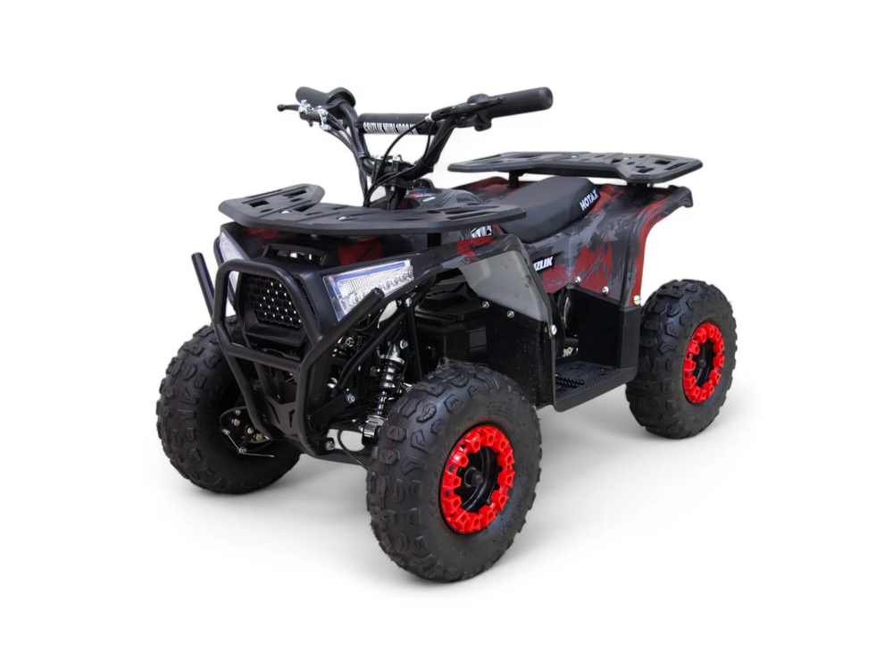 Комплект для сборки квадроцикла Motax GRIZLIK MIDI E1000 BW черный-красный камуфляж