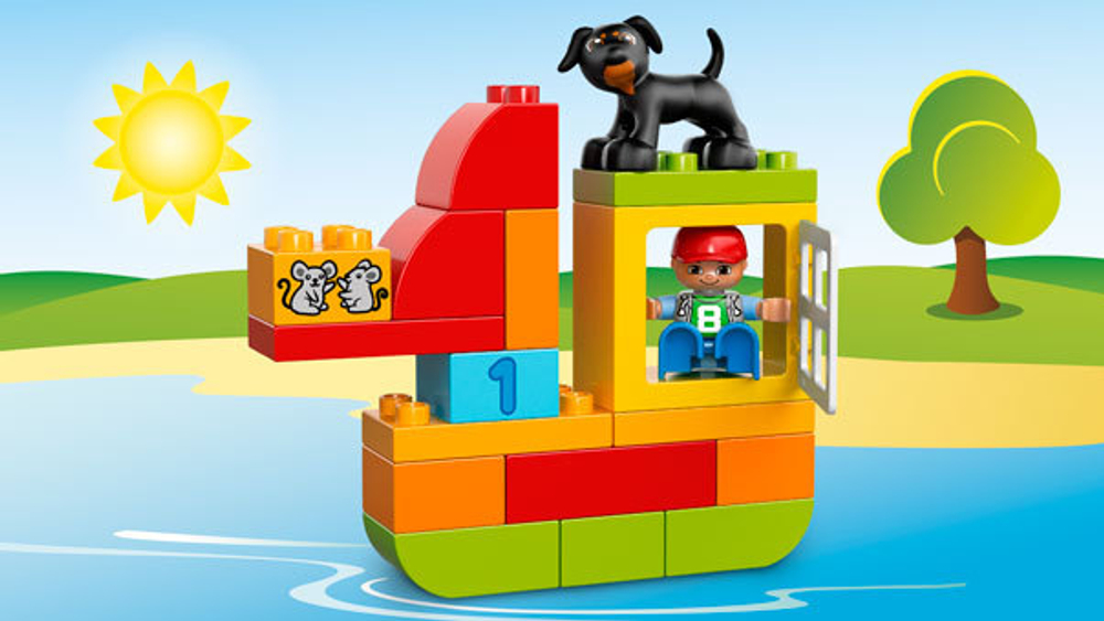 LEGO Duplo: Механик 10572 — All-in-One-Box-of-Fun — Лего Дупло