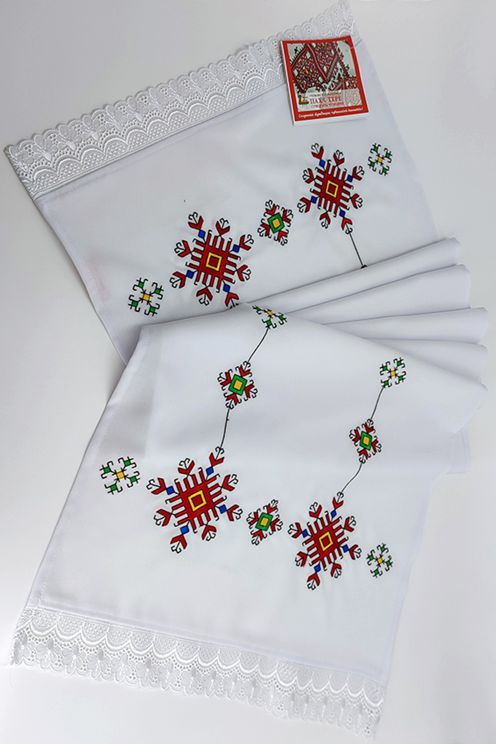 Полотенце с чувашской вышивкой