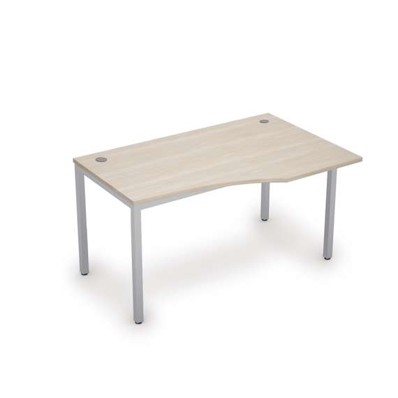 6М.023 Стол криволинейн.прав. (1400*900*750)