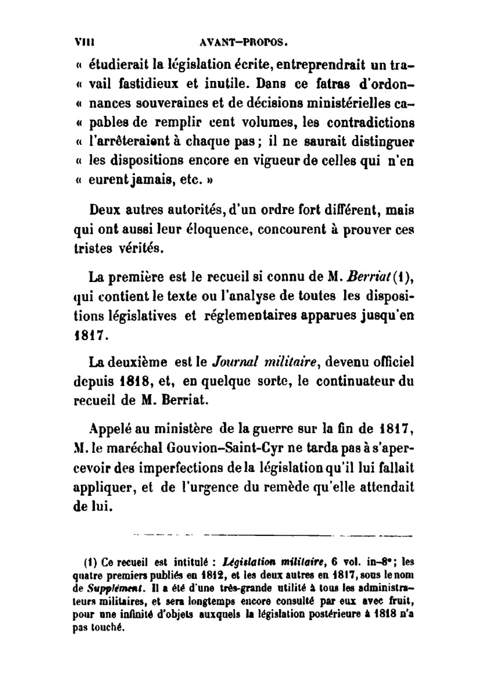 Cours D'administration Militaire (French Edition). Tome 1 | André Jean Vauchelle