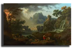 Репродукция "Верне Клод Жозеф - Мурали 1638"