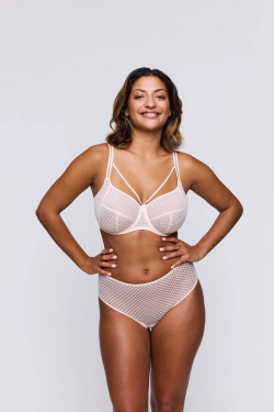 PRIMADONNA Twist Glass Beach Бюстгальтер с полной чашкой, светло-розовый