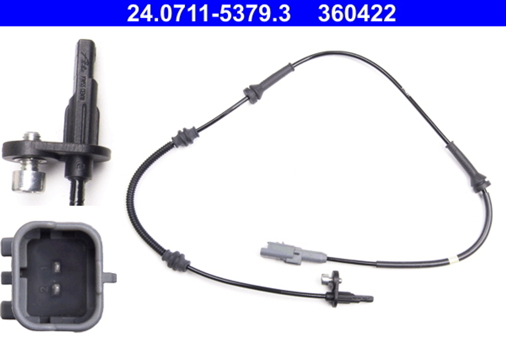 ATE - 24071153793-ATE - Sensor, wheel speed