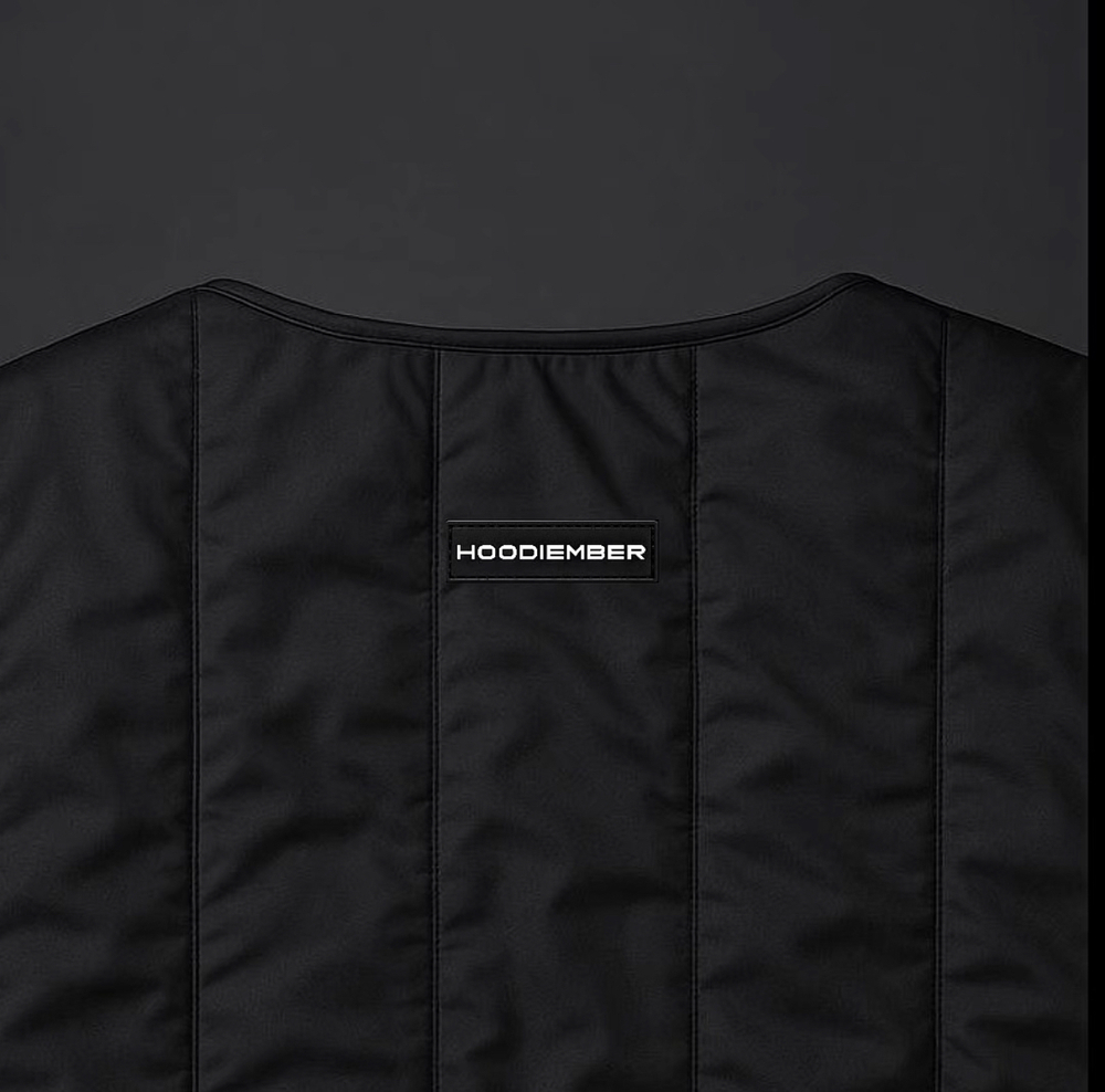 Hoodiember black / pocket
