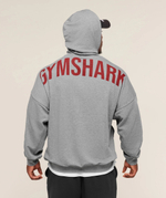 Толстовка GYMSHARK Power Hoodie Grey