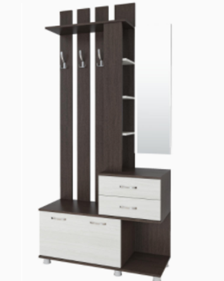 Прихожая МИКС-АРТ  венге / ясень анкор светлый