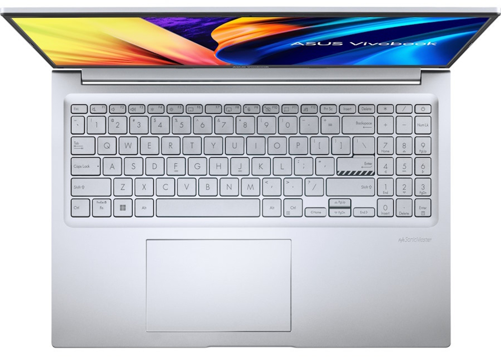 Ноутбук  ASUS X1605VA-MB688 16 ", Core i7, 16 Гб RAM, 1 Тб SSD, Iris Xe Graphics, Серебристый