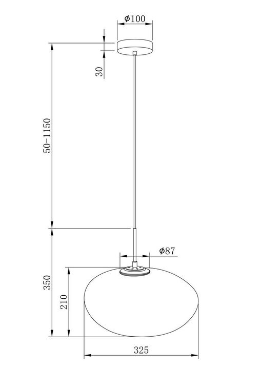 Подвесной светодиодный светильник Maytoni Roca MOD004PL-L5S3K
