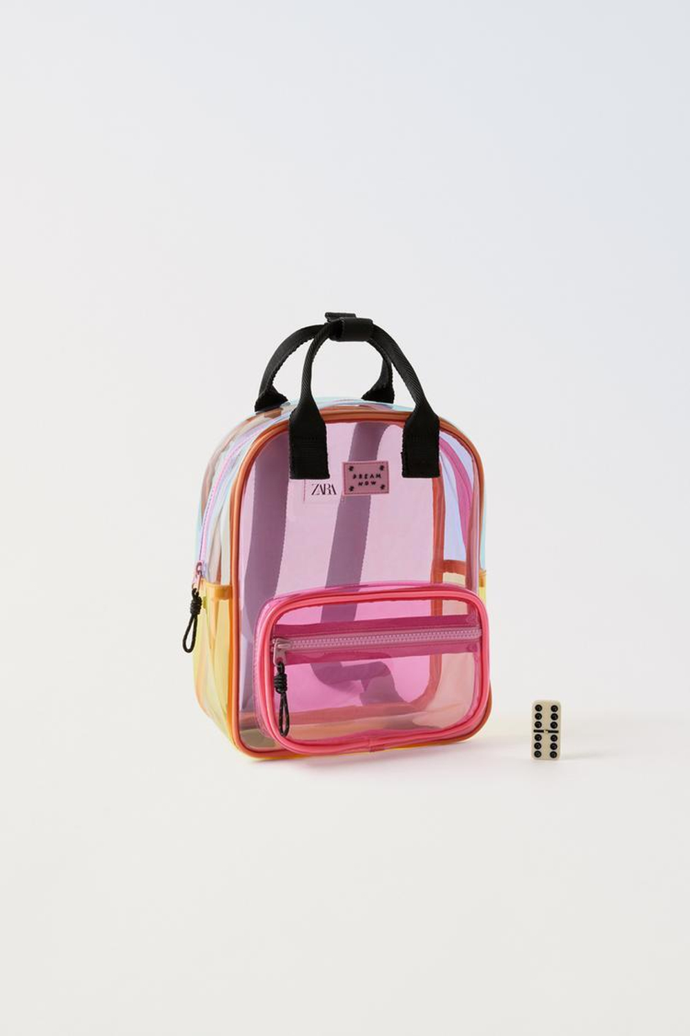 Zara transparent backpack hotsell