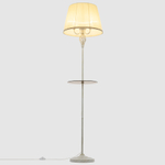 Citilux Вена CL402923T Торшер патина со столиком и кремовым абажуром