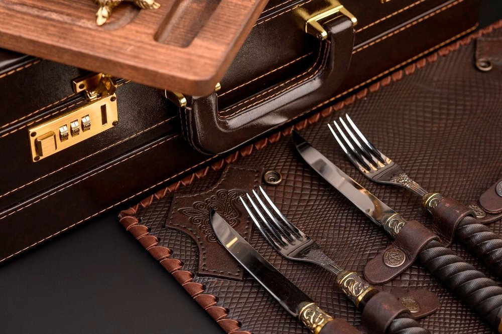 Набор для стейков "Премиум, Граб"