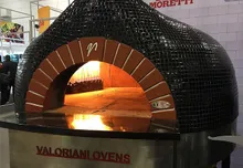 Печь для пиццы на газе и дровах Valoriani Vezuvio Igloo 120 (на 5 пицц)