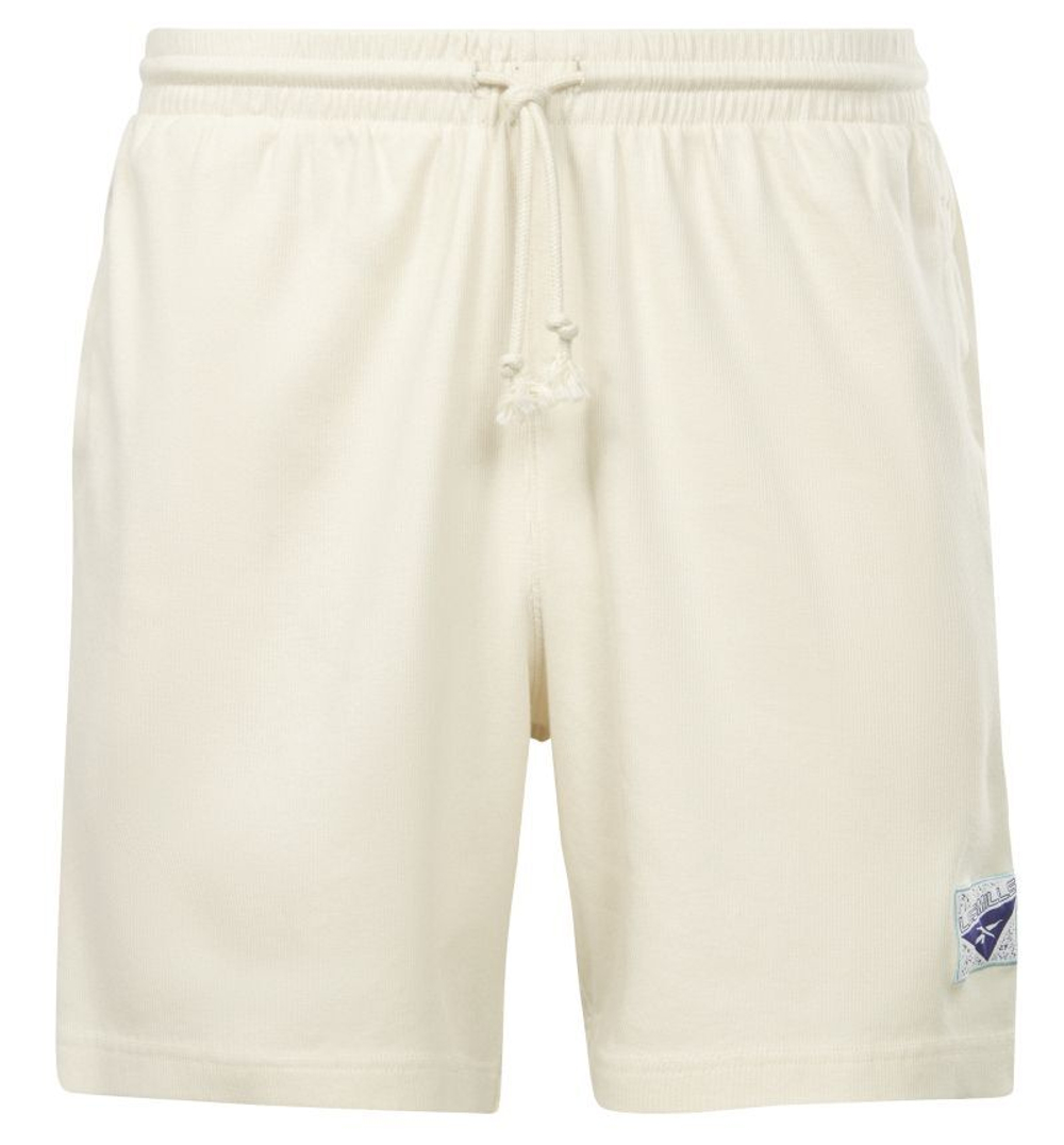 Мужские теннисные шорты Reebok Les Mills Natural Dye Rib - Бежевый