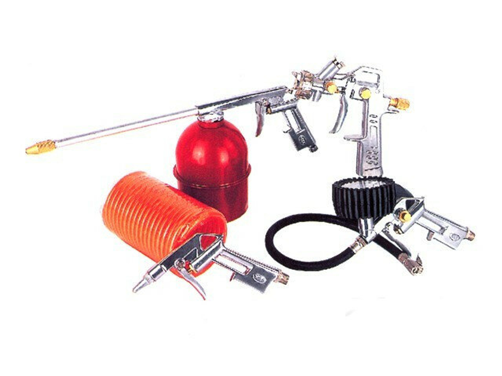 Набор пневмоинструментов Eco Набор пневмоинструмента ECO SGK-5, 5 предм.