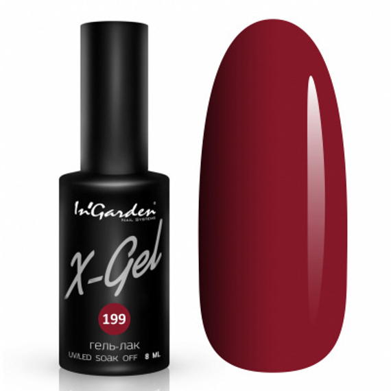 Гель-лак X-Gel N°199, 8 мл