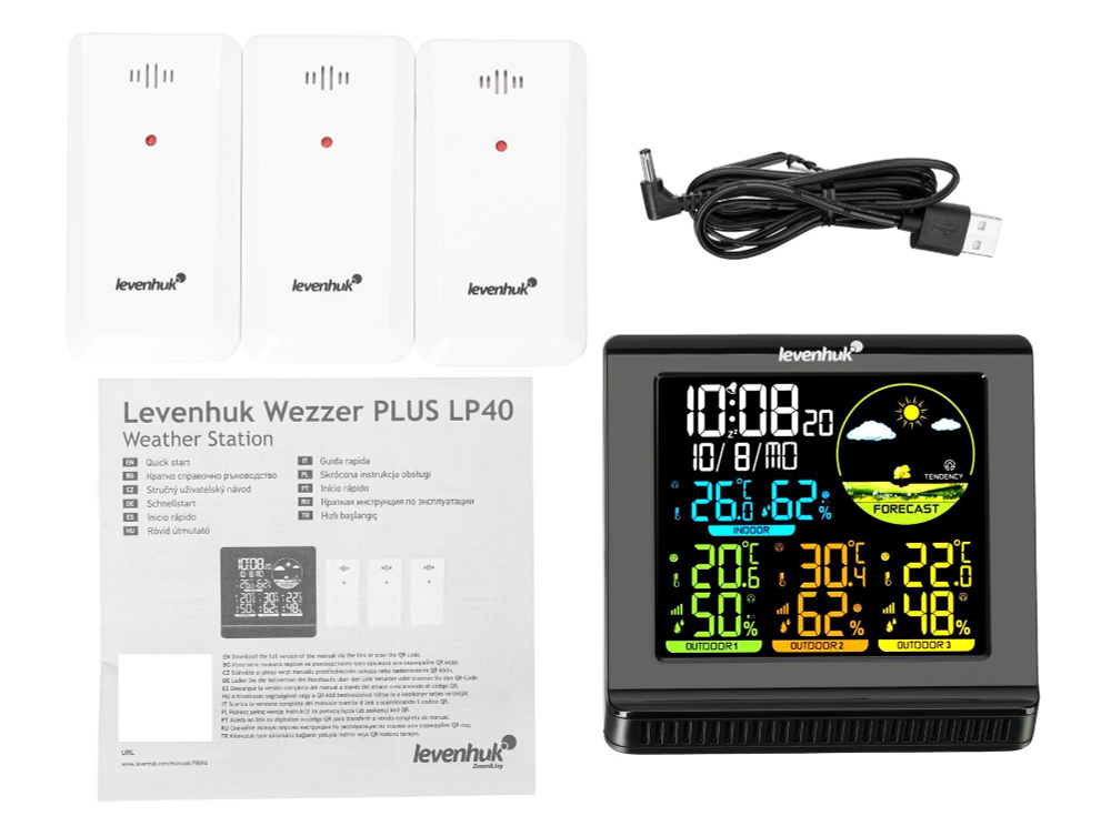 Метеостанция Levenhuk Wezzer PLUS LP40